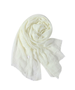 New Fashion Womens Scarf SF00093 OFFWHITE